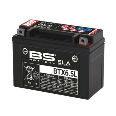 BS Battery Batteria SLA BTX6.5L
