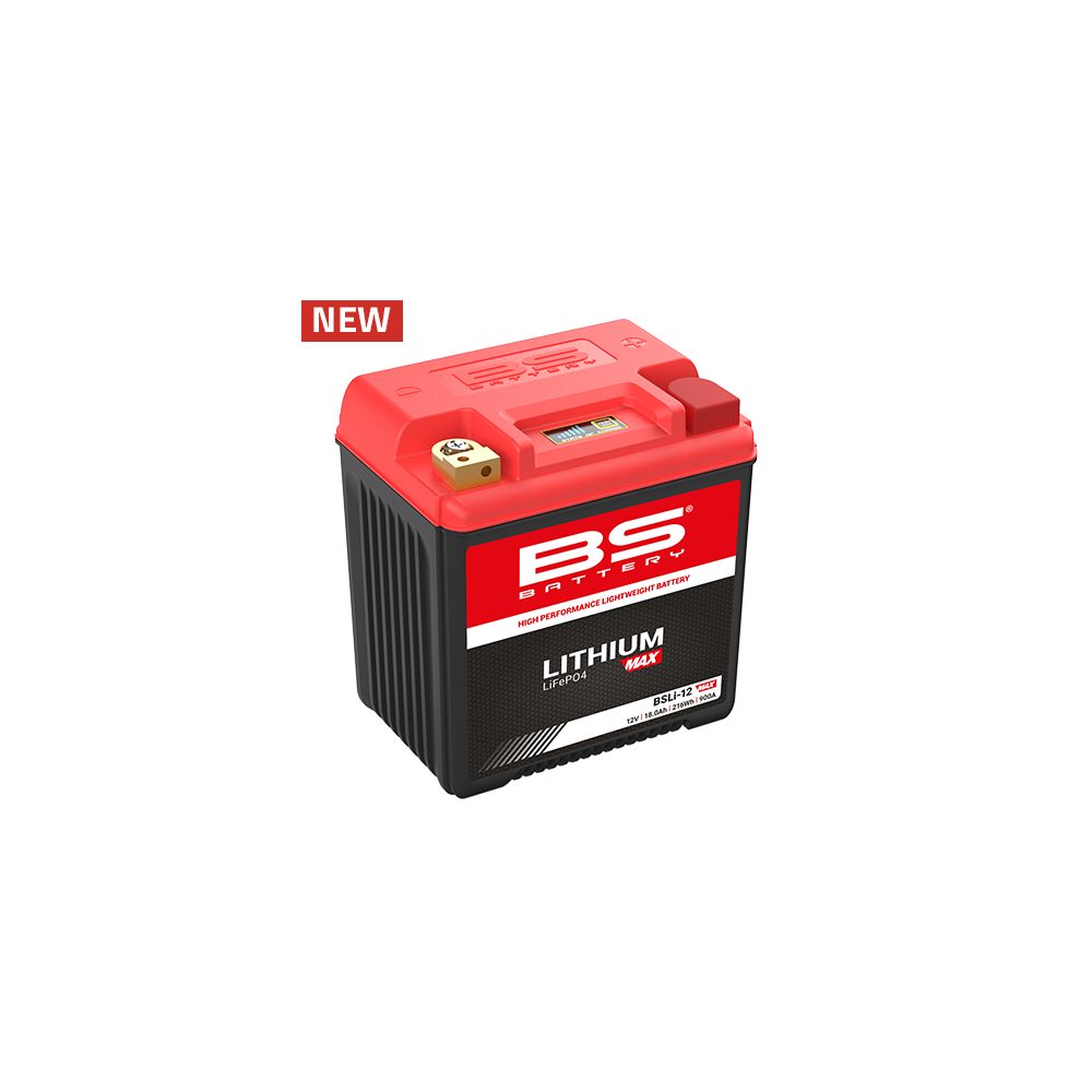 BS BATTERY Batteria al Litio BSLi-12 MAX