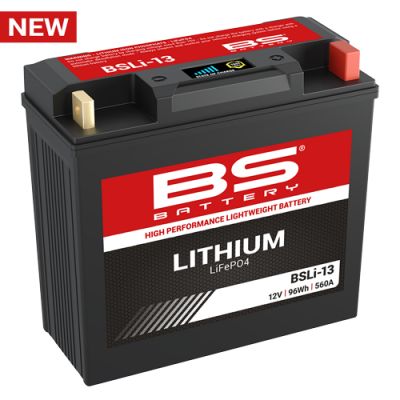 BS BATTERY Batteria al Litio BSLI-13