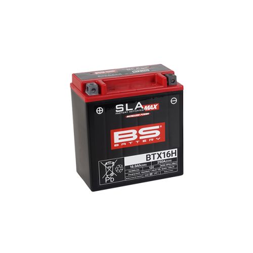 BS Battery Batteria SLA MAX BTX16H