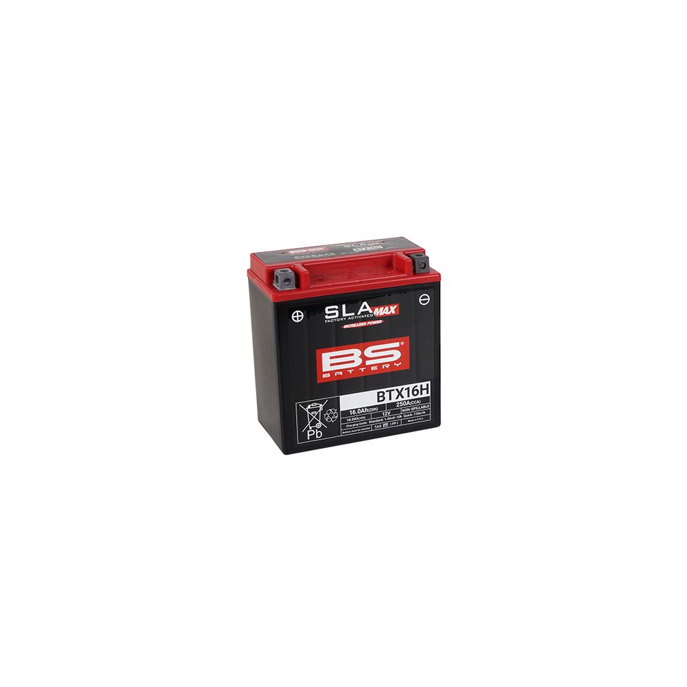 BS Battery Batteria SLA MAX BTX16H
