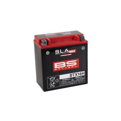 BS Battery Batteria SLA MAX BTX16H