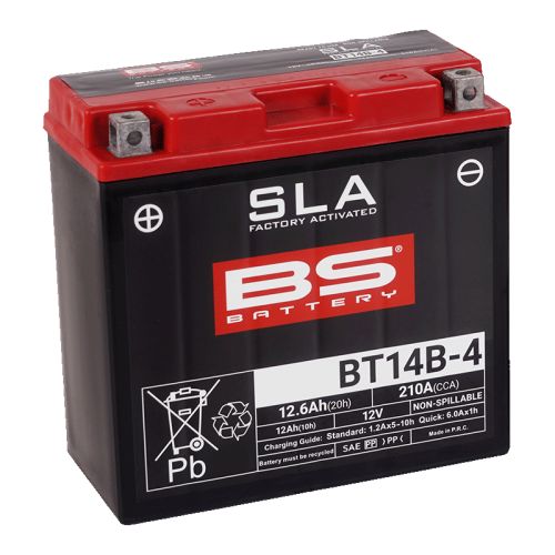 BS Battery Batteria SLA BT14B-4