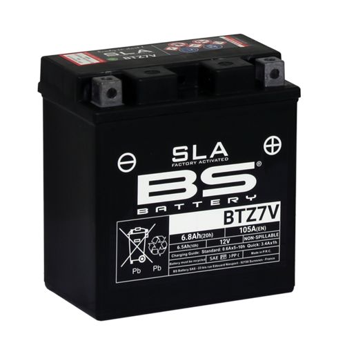 BS Battery Batteria SLA BTZ7V