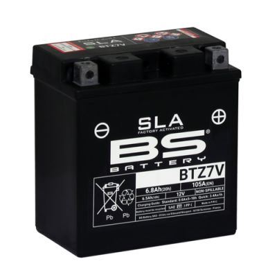 BS Battery Batteria SLA BTZ7V
