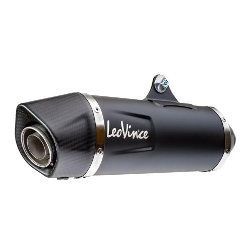LEOVINCE 14046 NERO Terminale SLIP-ON Omologato per Honda X-ADV 750 2017 / 2025 - FORZA 750 2021 / 2025