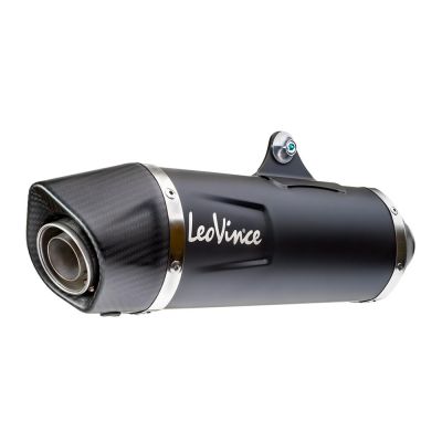 LEOVINCE 14046 NERO Terminale SLIP-ON Omologato per Honda X-ADV 750 2017 / 2025 - FORZA 750 2021 / 2025