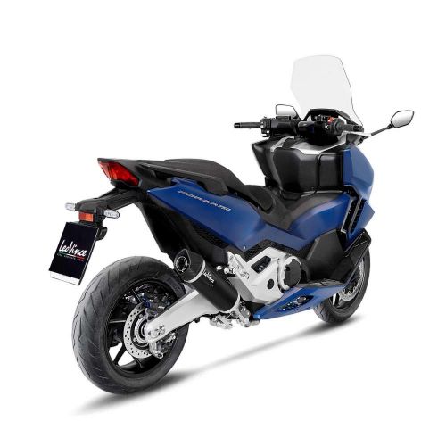 LEOVINCE 14046 NERO Terminale SLIP-ON Omologato per Honda X-ADV 750 2017 / 2025 - FORZA 750 2021 / 2025