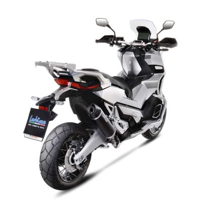 LEOVINCE 14046 NERO Terminale SLIP-ON Omologato per Honda X-ADV 750 2017 / 2025 - FORZA 750 2021 / 2025