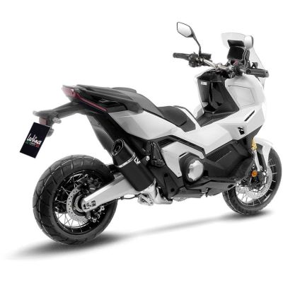 Leovince 15614B LV-14 R BLACK EDITION Terminale SLIP-ON Omologato per HONDA X-ADV 750 2017 / 2025