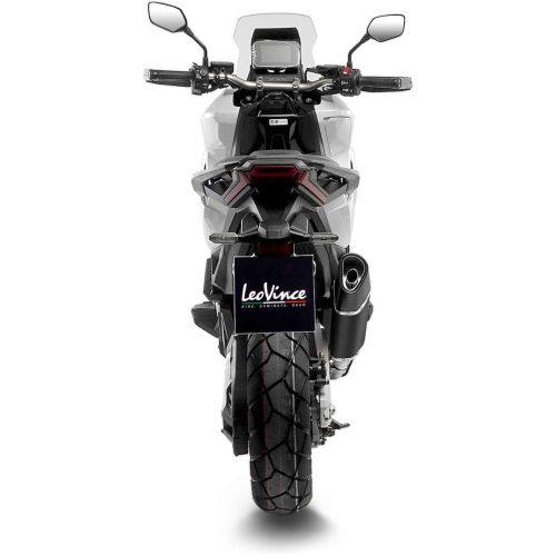 Leovince 15614B LV-14 R BLACK EDITION Terminale SLIP-ON Omologato per HONDA X-ADV 750 2017 / 2025