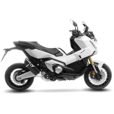 Leovince 15614B LV-14 R BLACK EDITION Terminale SLIP-ON Omologato per HONDA X-ADV 750 2017 / 2025
