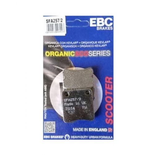 Coppia Pastiglie Freno di Stazionamento SFA Organic Scooter EBC SFA257/2