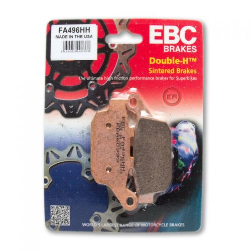 Coppia Pastiglie Freno posteriore sinterizzate EBC Double-H FA496HH