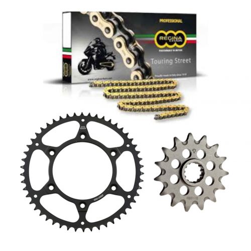 Kit Catena REGINA ZRT Corona e Pignone JT per BENELLI TRK 502 2017 / 2024