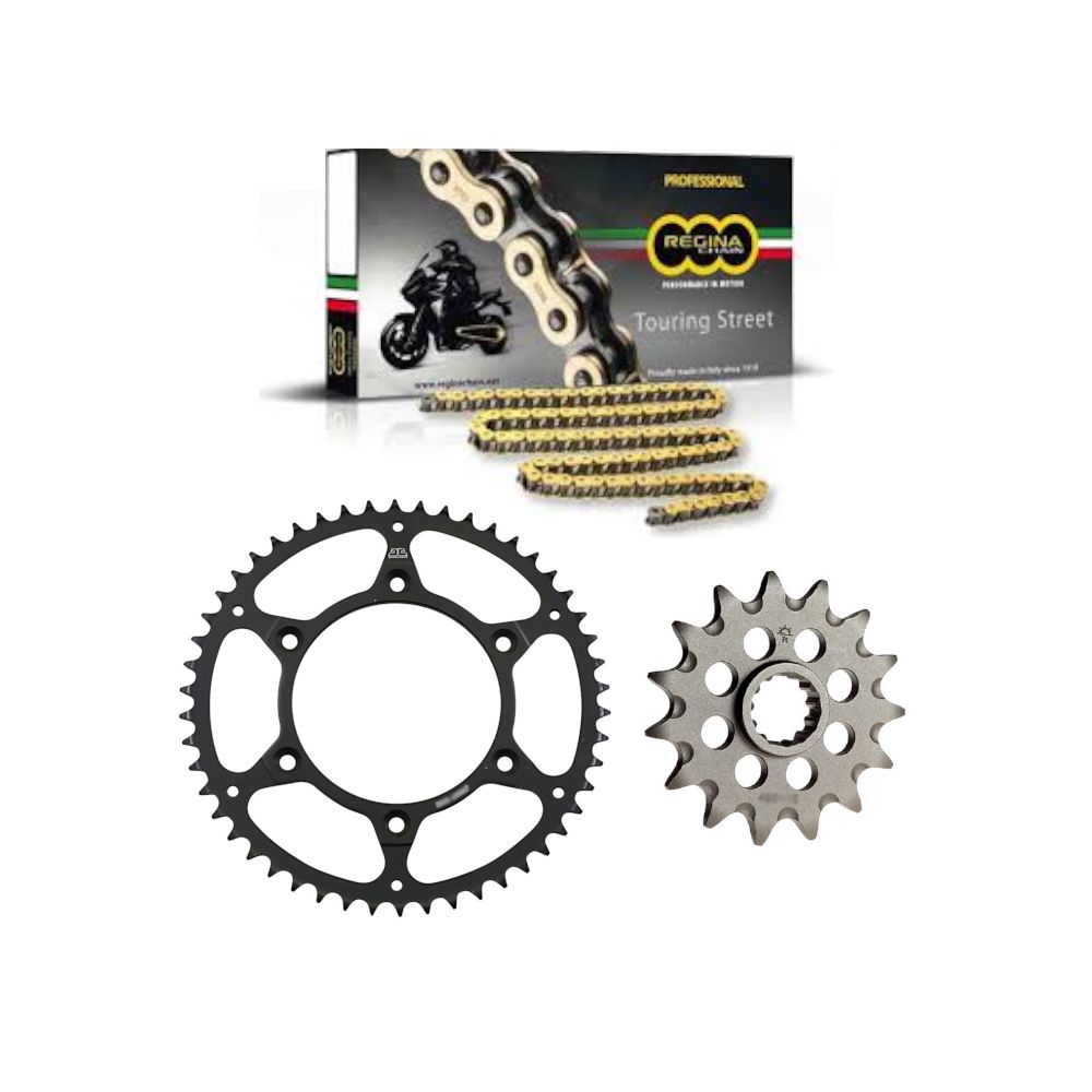 Kit Catena REGINA ZRT Corona e Pignone JT per BENELLI TRK 502 2017 / 2024