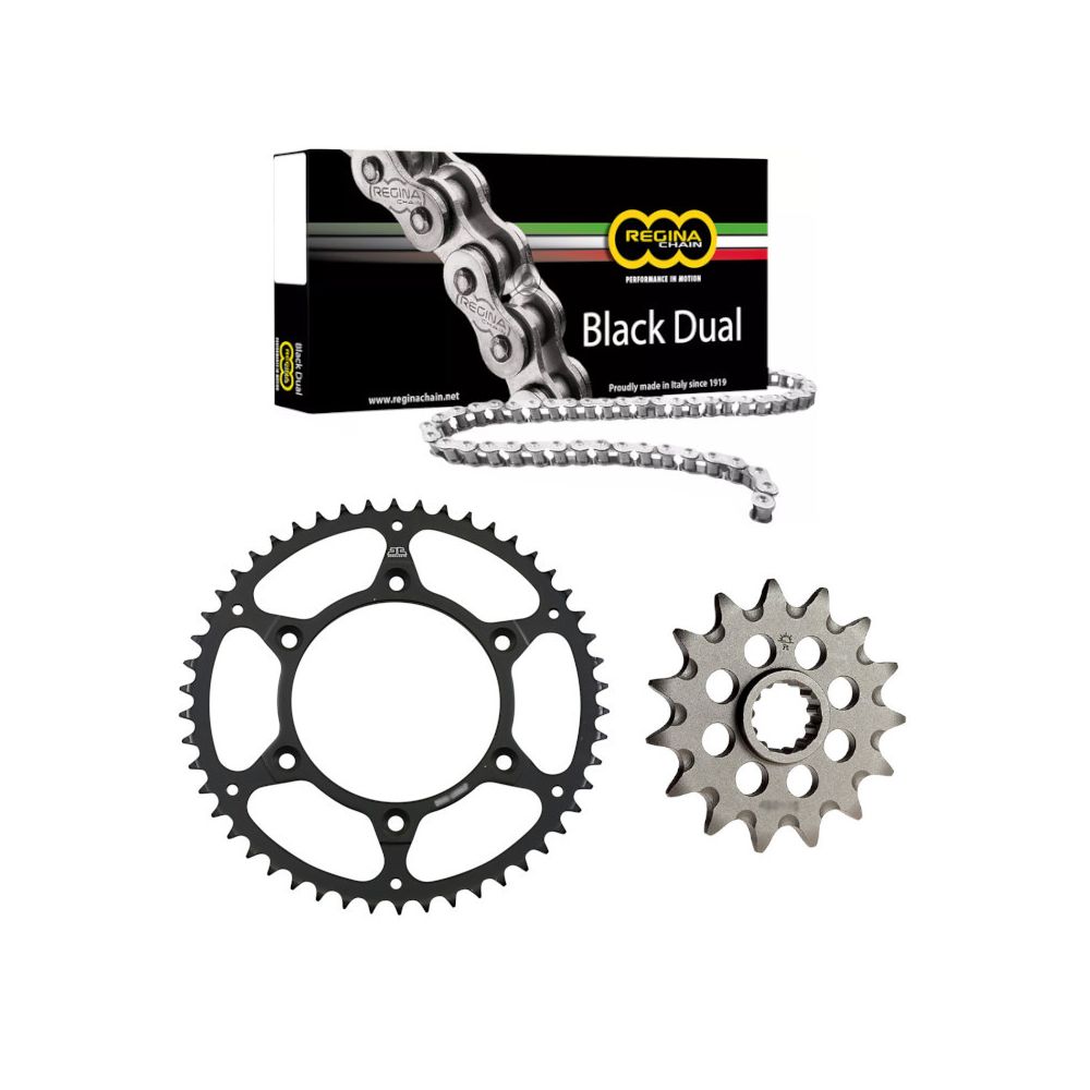 Kit Catena REGINA ZRA Corona e Pignone JT per BENELLI TRK 502 2017 / 2024