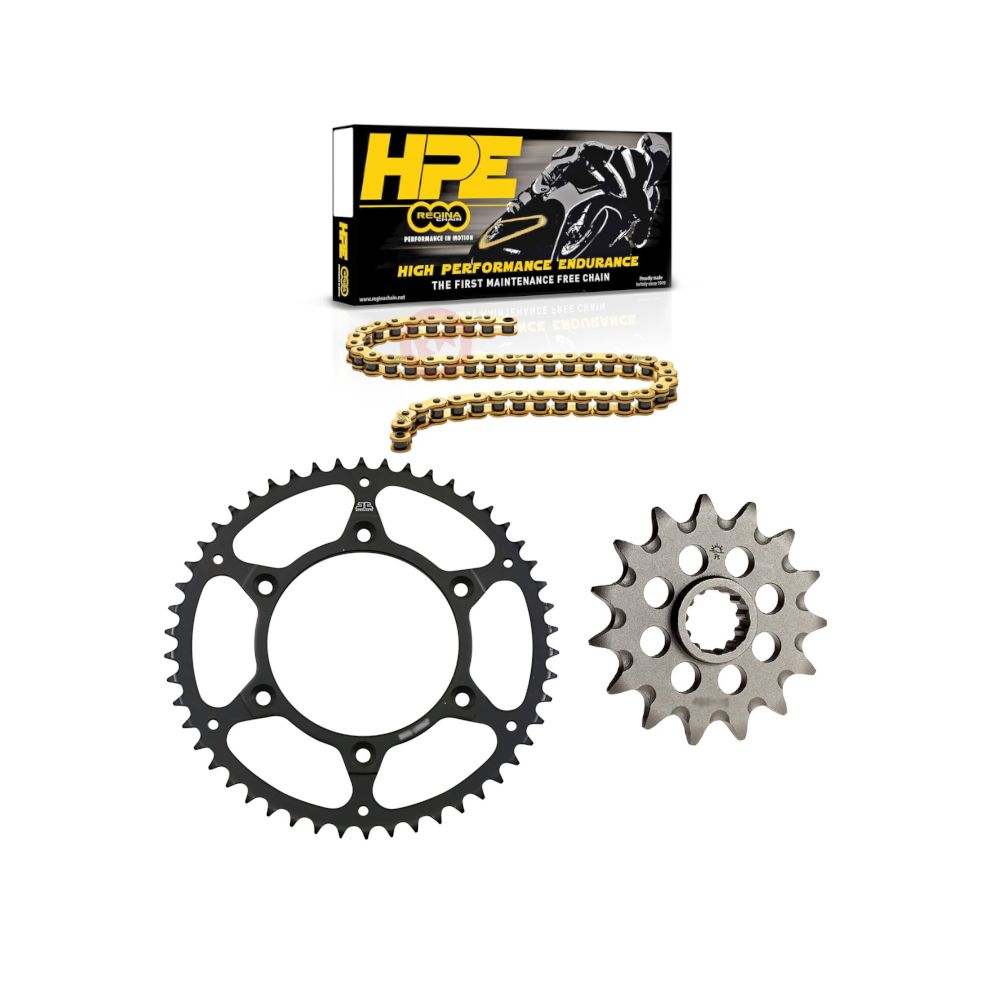 Kit Catena REGINA HPE Corona e Pignone JT per BENELLI TRK 502 2017 / 2024
