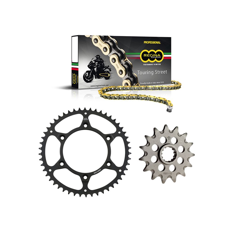 Kit Catena REGINA ZRP Corona e Pignone JT per BENELLI TRK 502 2017 / 2021