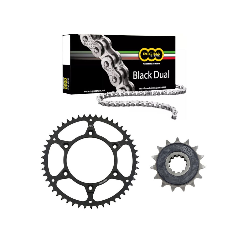 Kit Catena REGINA ZRA Corona e Pignone JT per YAMAHA MT-09 ABS / SP 2020 / 2024