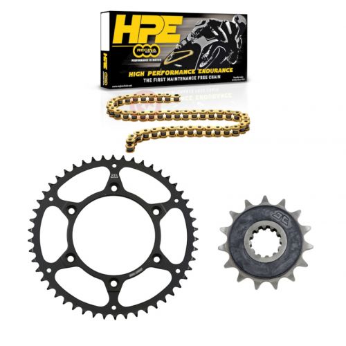 Kit Catena REGINA HPE Corona e Pignone JT per YAMAHA TRACER 700 2016 / 2020 - MT-10 / SP 2016 / 2023
