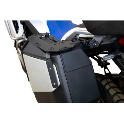 ISOTTA PP196 Coppia Portapacchi in alluminio nero per borse laterali originali per HONDA