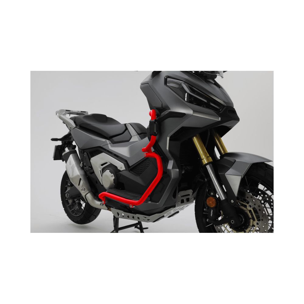 ISOTTA Crash Bar in alluminio Rosso per HONDA X-ADV 750 2021 / 2024
