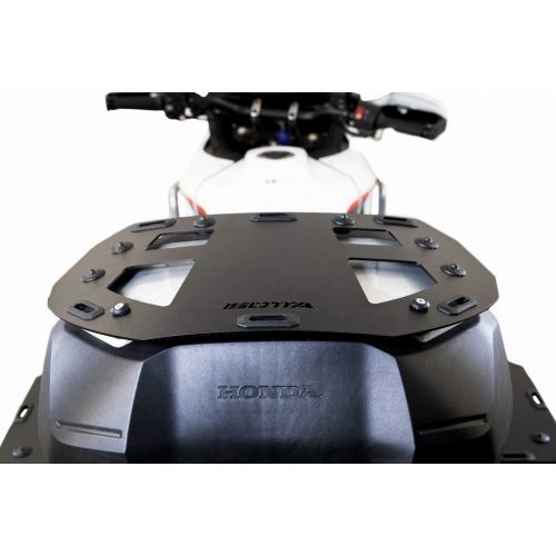 ISOTTA Portapacchi in alluminio nero per top case originale Honda