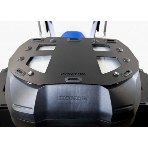 ISOTTA Portapacchi in alluminio nero per top case originale Honda
