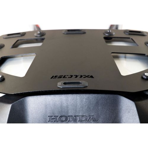 ISOTTA Portapacchi in alluminio nero per top case originale Honda