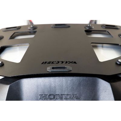 ISOTTA Portapacchi in alluminio nero per top case originale Honda