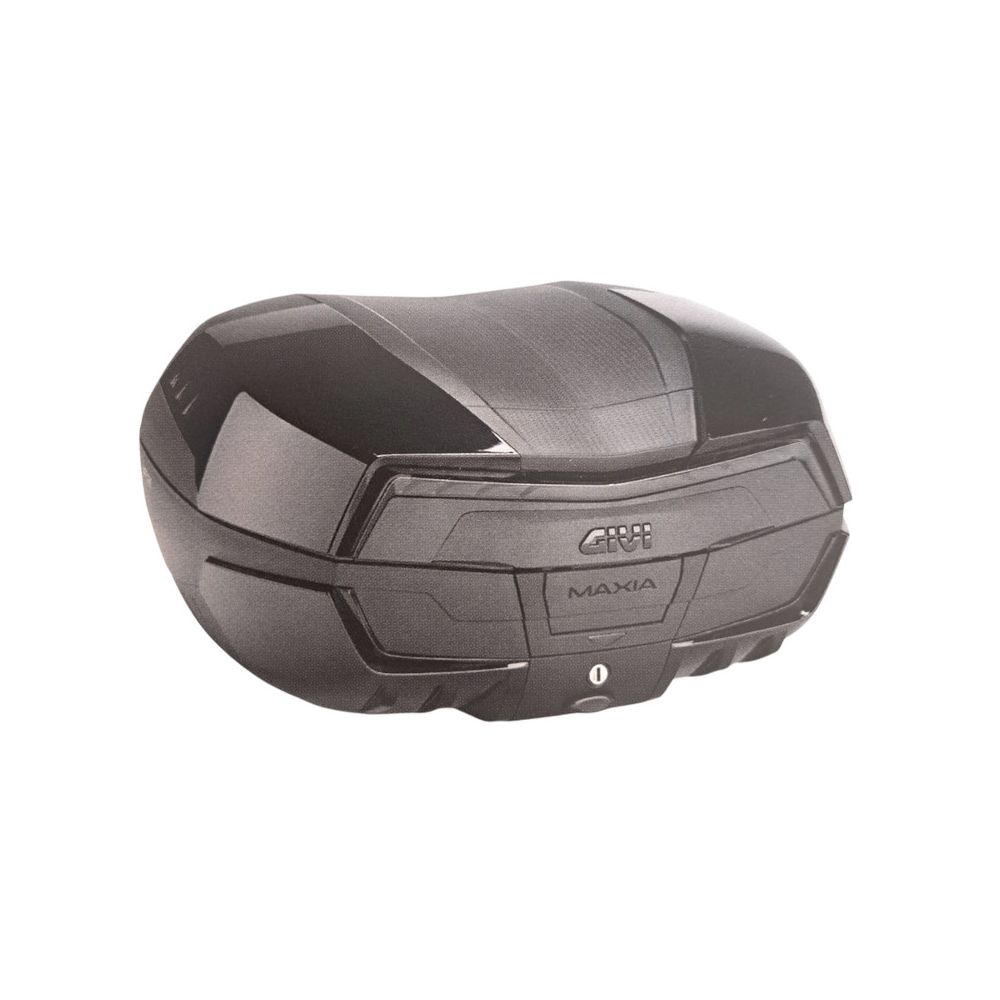 GIVI V58NB Valigia Posteriore MONOKEY MAXIA 5 TOTAL BLACK con catadiottro fumè