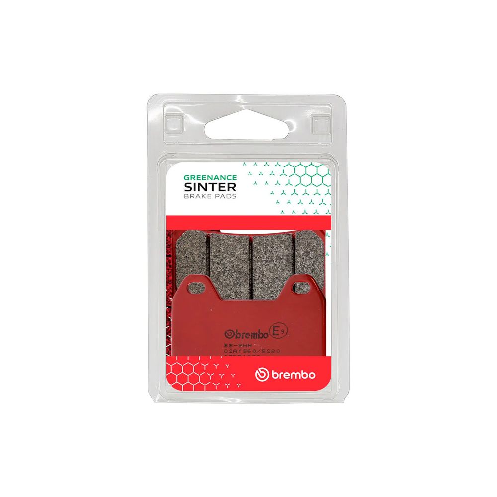 Pastiglie Freno Anteriore BREMBO 07BB19SA Sinterizzate Rosse