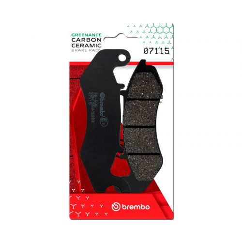 BREMBO 07115 CARBON CERAMIC Coppia Pastiglie Freno Anteriore