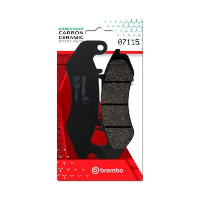 BREMBO 07115 CARBON CERAMIC Coppia Pastiglie Freno Anteriore