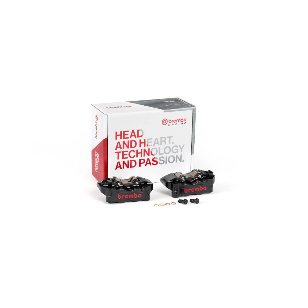 BREMBO 220B47340 Kit pinze ricavate dal pieno freno anteriore GP4-RB
