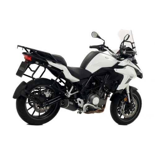 ARROW Terminale Race-Tech in Alluminio Dark con Raccordo Catalitico Omologato per BENELLI TRK 502 2017 / 2020