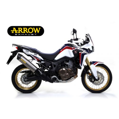 ARROW Terminale Omologato Maxi Race-Tech in Titanio per HONDA AFRICA TWIN 1000 / ADVENTURE SPORTS 2016 / 2019