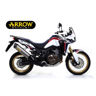 ARROW Terminale Omologato Maxi Race-Tech in Titanio per HONDA AFRICA TWIN 1000 / ADVENTURE SPORTS 2016 / 2019