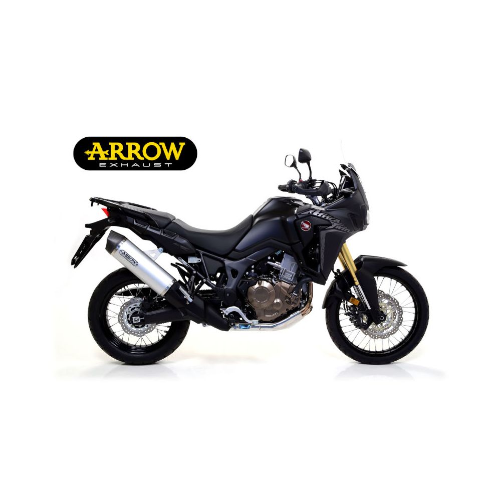 ARROW Terminale Omologato Maxi Race-Tech in Alluminio per HONDA AFRICA TWIN 1000 / ADVENTURE SPORTS 2016 / 2019