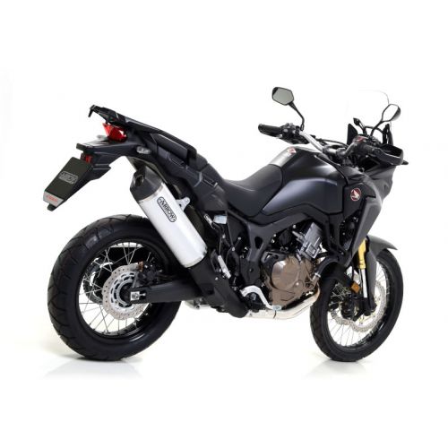 ARROW Terminale Omologato Maxi Race-Tech in Alluminio per HONDA AFRICA TWIN 1000 / ADVENTURE SPORTS 2016 / 2019