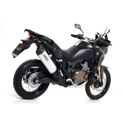 ARROW Terminale Omologato Maxi Race-Tech in Alluminio per HONDA AFRICA TWIN 1000 / ADVENTURE SPORTS 2016 / 2019