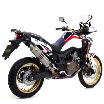 ARROW Terminale Omologato Maxi Race-Tech in Alluminio per HONDA AFRICA TWIN 1000 / ADVENTURE SPORTS 2016 / 2019