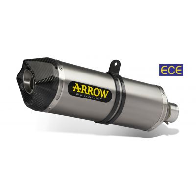 ARROW Terminale Race-Tech in Alluminio con Raccordo Catalitico Omologato per BENELLI TRK 502 2017 / 2020