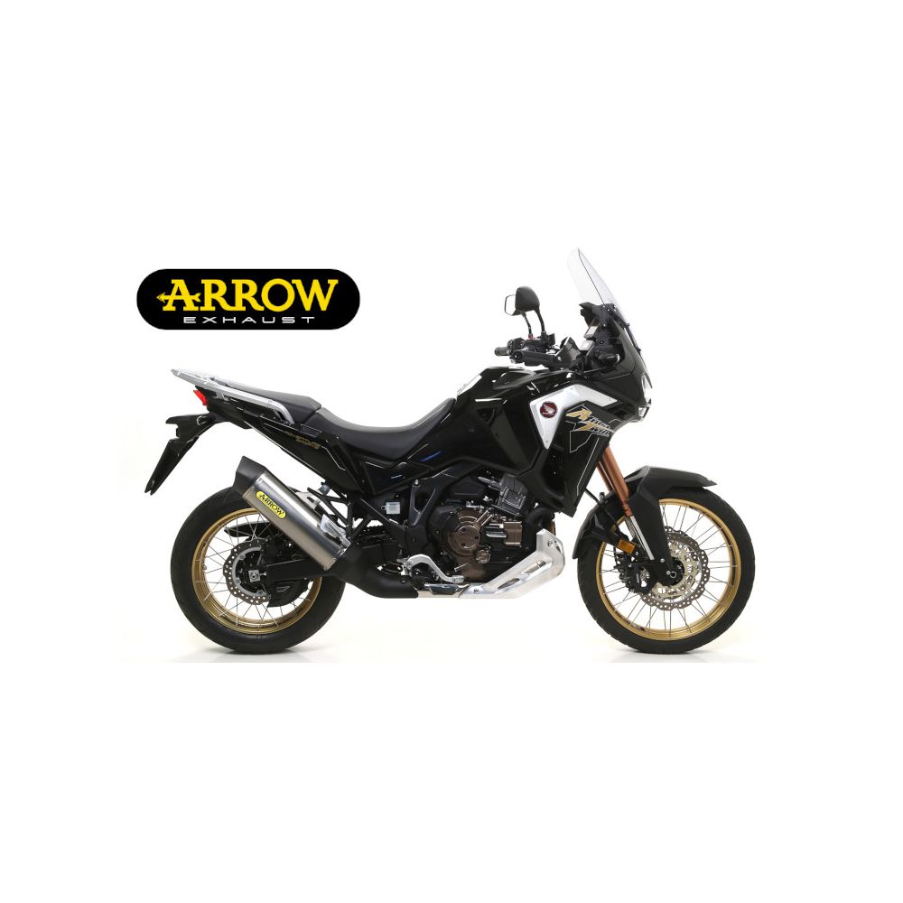 ARROW Terminale Omologato Maxi Race-Tech in Titanio per HONDA AFRICA TWIN 1100 / ADVENTURE SPORTS 2020 / 2025