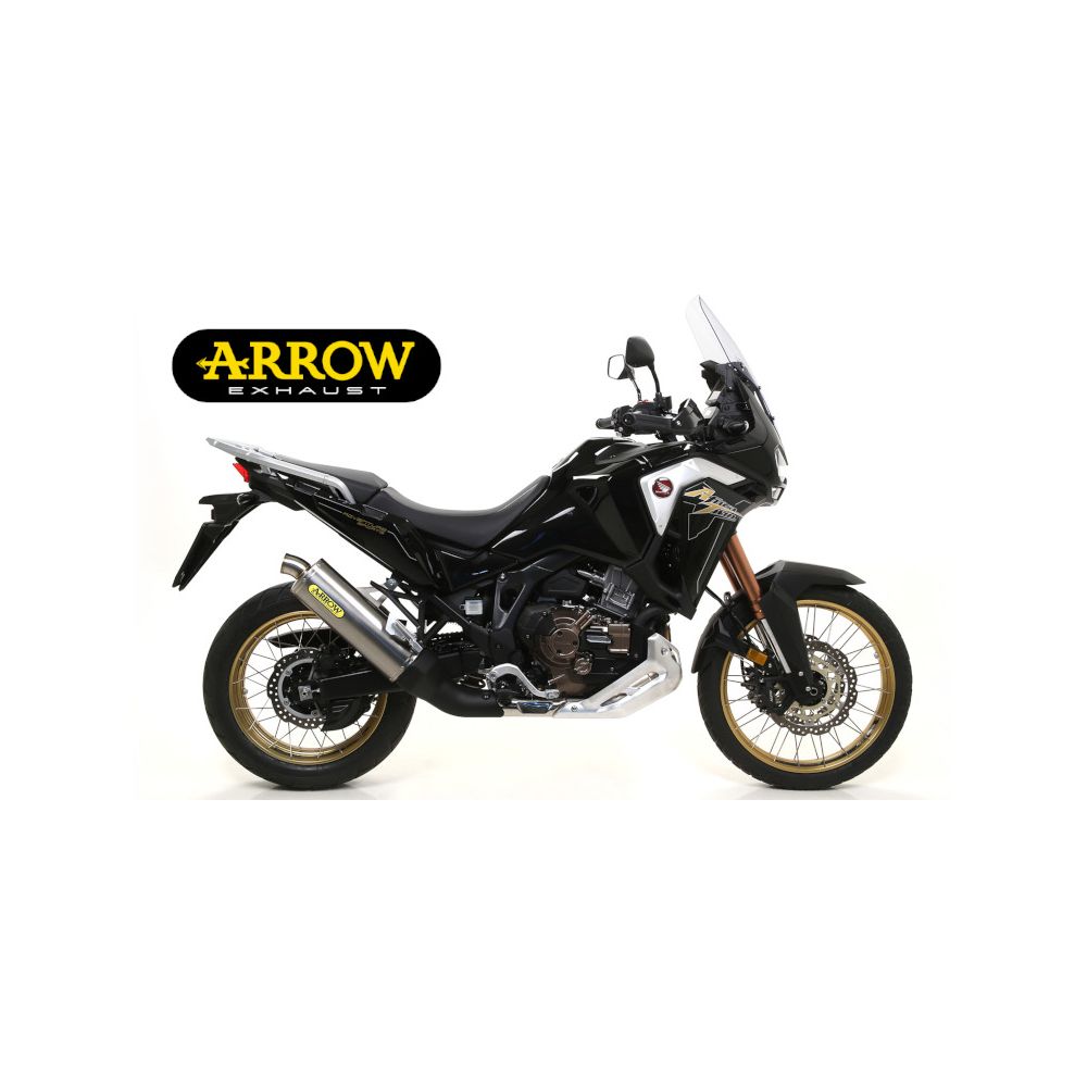 ARROW Terminale Omologato Maxi Race-Tech in Alluminio per HONDA AFRICA TWIN 1100 / ADVENTURE SPORTS 2020 / 2025