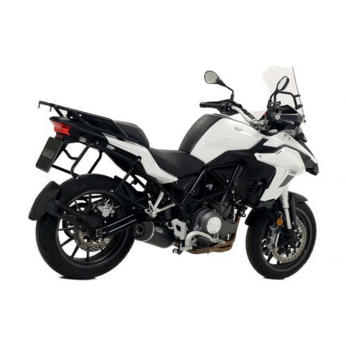 ARROW Terminale Race-Tech in Alluminio Dark con Raccordo Racing per BENELLI TRK 502 2017 / 2020