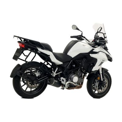 ARROW Terminale Race-Tech in Alluminio Dark con Raccordo Racing per BENELLI TRK 502 2017 / 2020