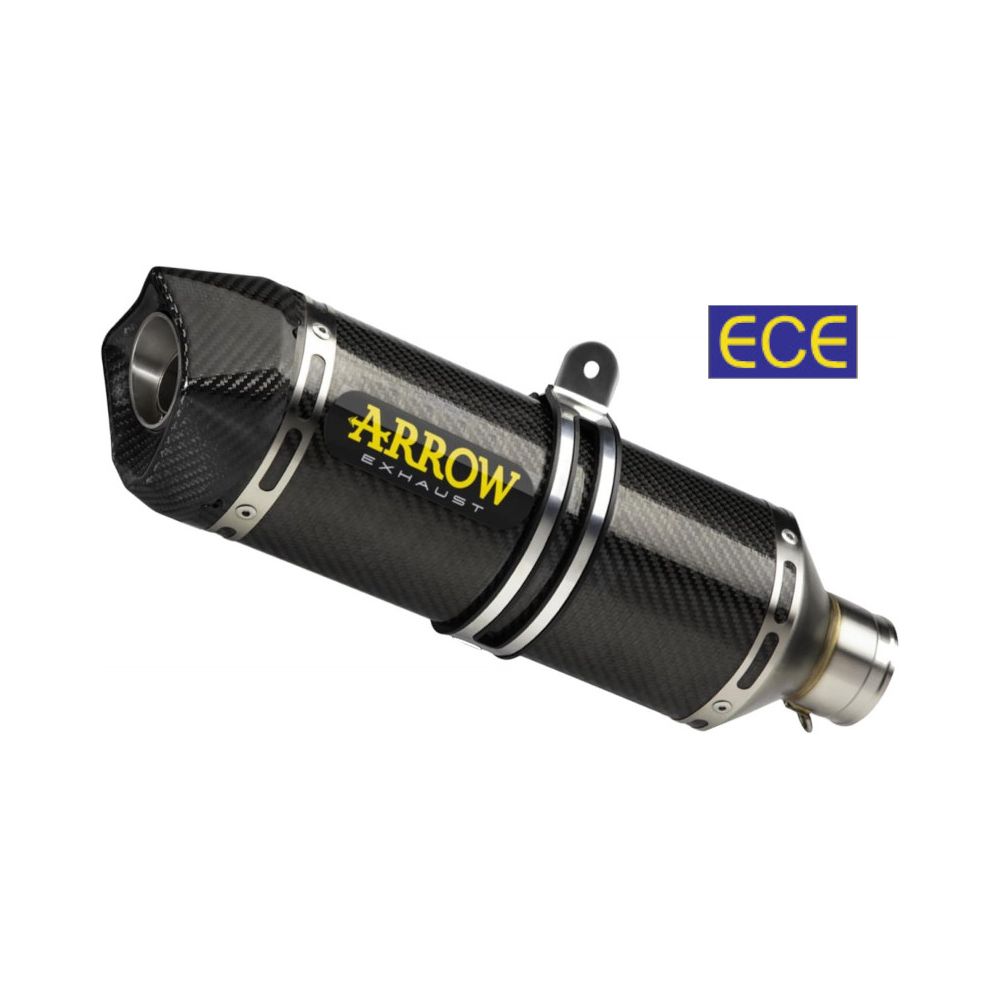 ARROW Terminale Omologato Race-Tech in Carbonio per HONDA X-ADV 750 2017 / 2024