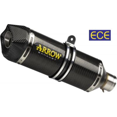ARROW Terminale Omologato Race-Tech in Carbonio per HONDA X-ADV 750 2017 / 2024